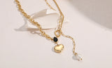 FASHION HEART-SHAPED  PENDANT