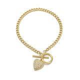 HEART BUCKLE BRACELET