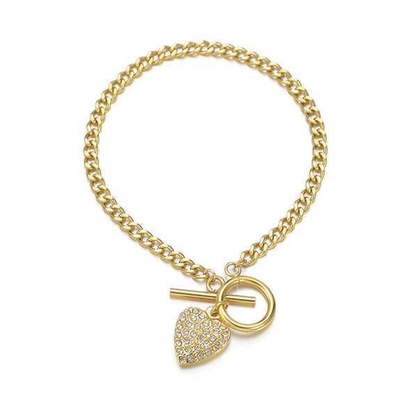 HEART BUCKLE BRACELET