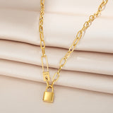 SHAPED LOVE ENGLISH LETTER CHAIN