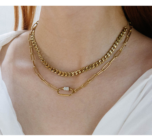 CLAVICLE CHAIN MULTI-LAYERED