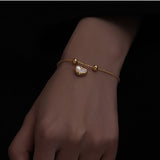 HEART PENDANT BRACELET