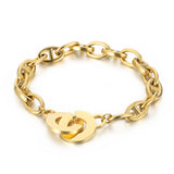 OVAL OPEN BUCKLE BRACELET